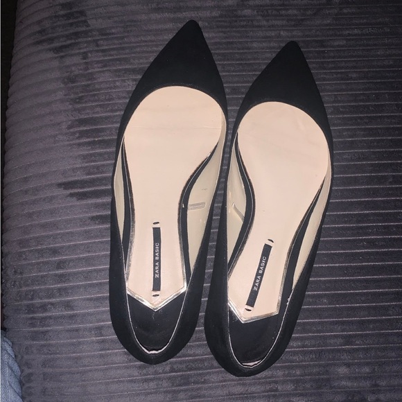 ZARA Suede Flats - Picture 4 of 6